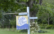 Lake Effect Pottery sign - Fennville, MI